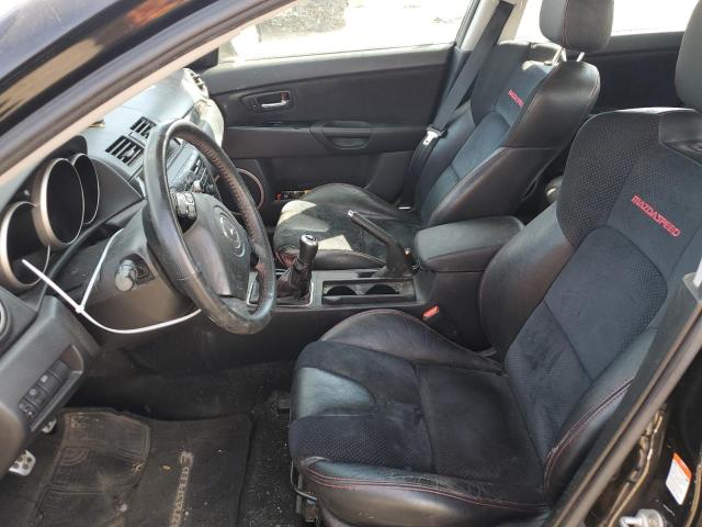 JM1BK34M291248792 - 2009 MAZDA SPEED 3 BLACK photo 7