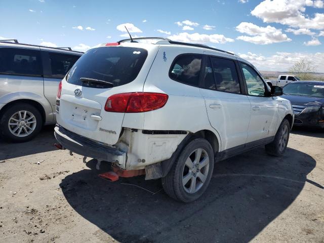 5NMSH13E97H088104 - 2007 HYUNDAI SANTA FE SE WHITE photo 3