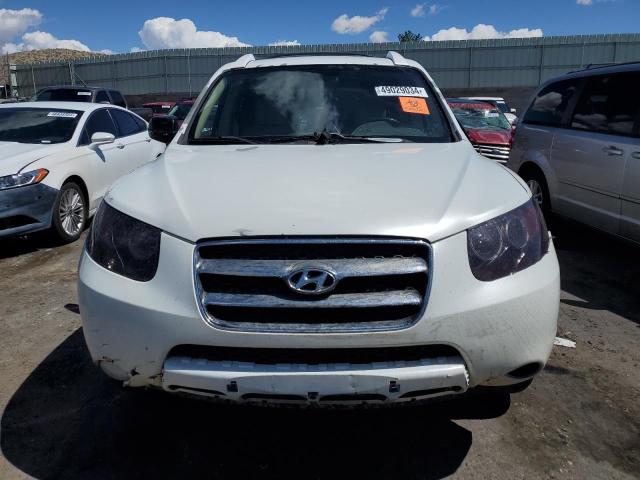 5NMSH13E97H088104 - 2007 HYUNDAI SANTA FE SE WHITE photo 5