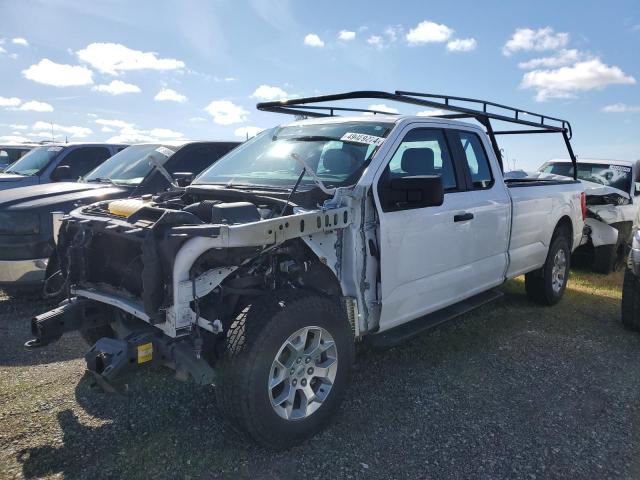 1FTFX1E59MKD23179 - 2021 FORD F150 SUPER CAB WHITE photo 1