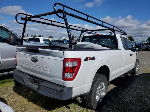 1FTFX1E59MKD23179 - 2021 FORD F150 SUPER CAB WHITE photo 3