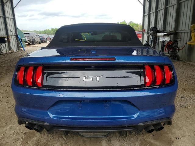 1FATP8FF9N5129180 - 2022 FORD MUSTANG GT BLUE photo 6
