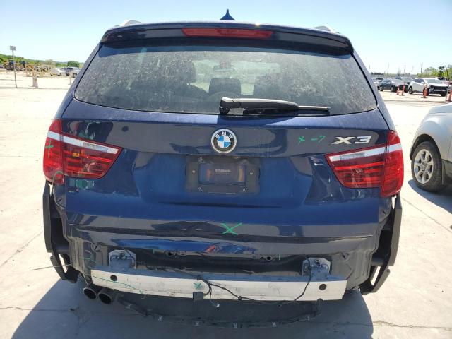 5UXWX9C58G0D85966 - 2016 BMW X3 XDRIVE28I BLUE photo 6