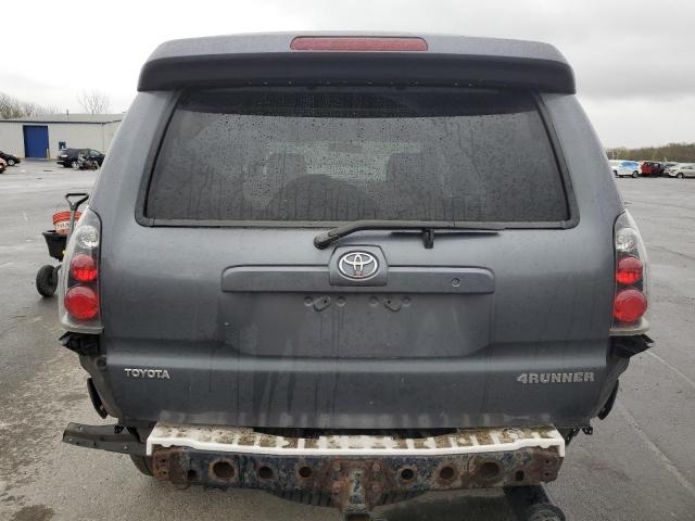 JTEBU14R550076277 - 2005 TOYOTA 4RUNNER SR5 GRAY photo 6