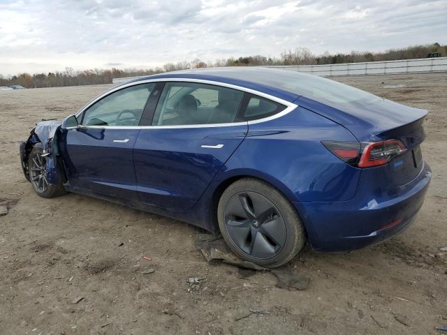 5YJ3E1EA2KF344729 - 2019 TESLA MODEL 3 BLUE photo 2