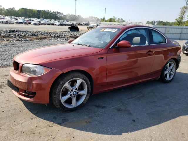 WBAUP93519VF48484 - 2009 BMW 128 I RED photo 1