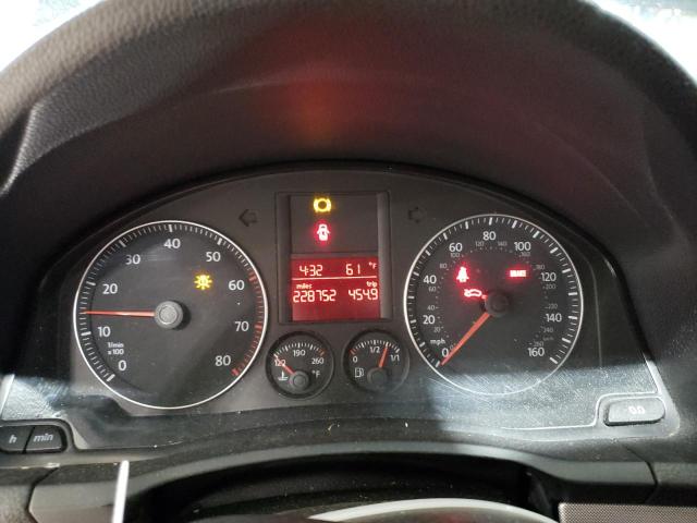 3VWEF71K37M198462 - 2007 VOLKSWAGEN JETTA WOLFSBURG 黑色 照片 9