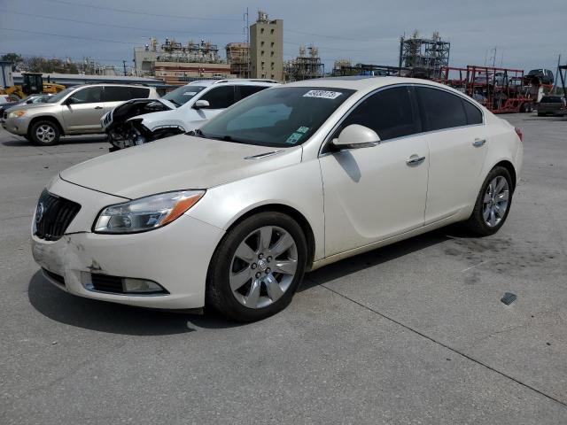 2G4GS5EV2D9140889 - 2013 BUICK REGAL PREMIUM WHITE photo 1