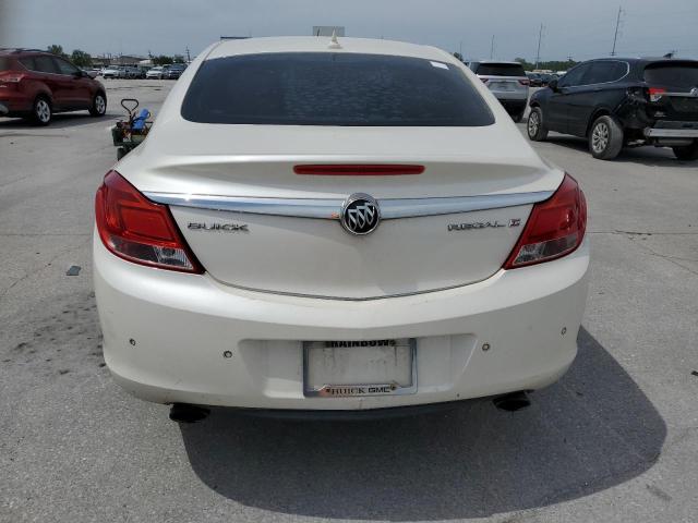 2G4GS5EV2D9140889 - 2013 BUICK REGAL PREMIUM WHITE photo 6