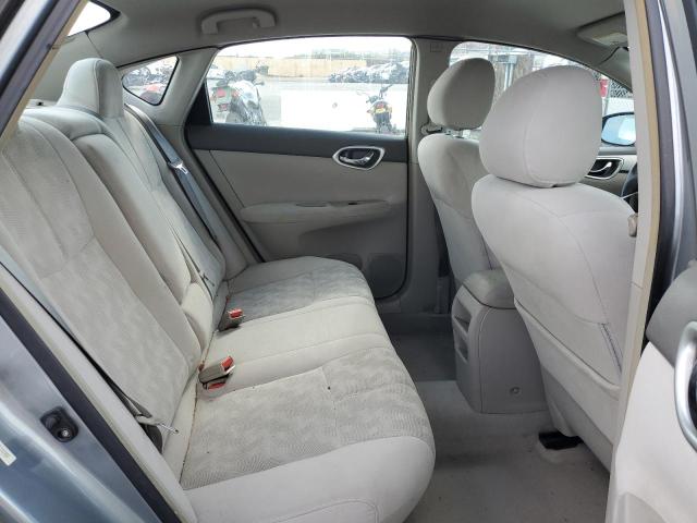 3N1AB7AP2DL702903 - 2013 NISSAN SENTRA S SILVER photo 10