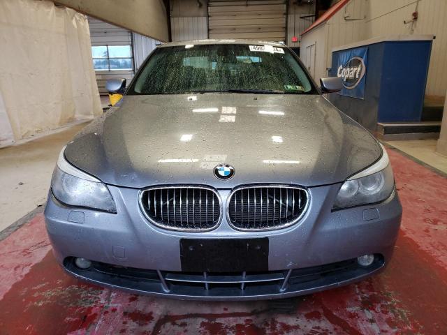 WBANA73544B800410 - 2004 BMW 530 I GRAY photo 5