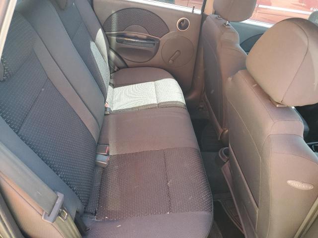 KL1TD66648B207515 - 2008 CHEVROLET AVEO BASE BLACK photo 10