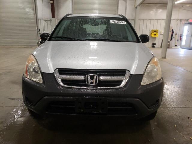 SHSRD78423U116567 - 2003 HONDA CR-V LX SILVER photo 5