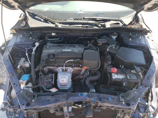 1HGCR2F33HA066744 - 2017 HONDA ACCORD LX BLUE photo 11