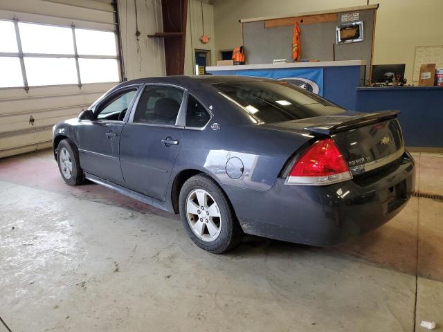 2G1WT57K391261610 - 2009 CHEVROLET IMPALA 1LT GRAY photo 2