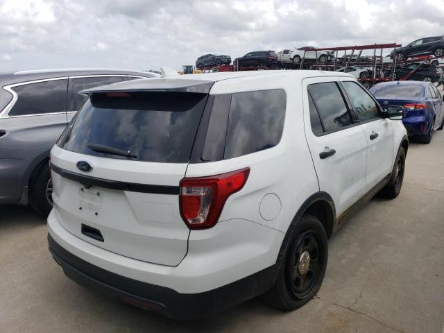 1FM5K8AR9GGB81611 - 2016 FORD EXPLORER POLICE INTERCEPTOR 白色 照片 3