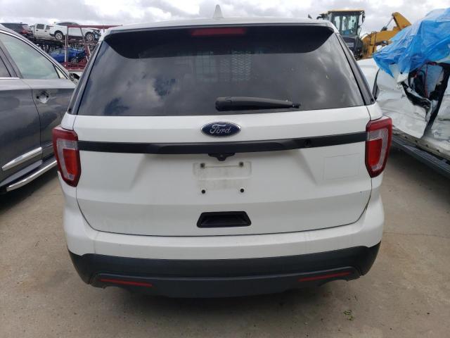 1FM5K8AR9GGB81611 - 2016 FORD EXPLORER POLICE INTERCEPTOR 白色 照片 6