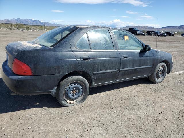 3N1CB51D64L858509 - 2004 NISSAN SENTRA 1.8 BLACK photo 3