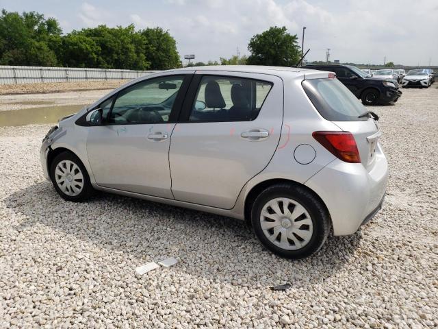 VNKKTUD38FA035665 - 2015 TOYOTA YARIS SILVER photo 2