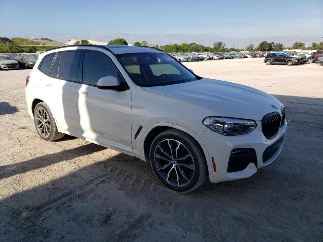 5UXTY3C02M9H95445 - 2021 BMW X3 SDRIVE30I WHITE photo 4