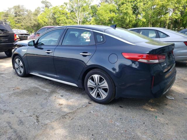 KNAGU4LE5H5009497 - 2017 KIA OPTIMA HYBRID BLUE photo 2