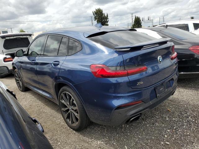 5UXUJ5C55KLA93300 - 2019 BMW X4 M40I BLUE photo 2