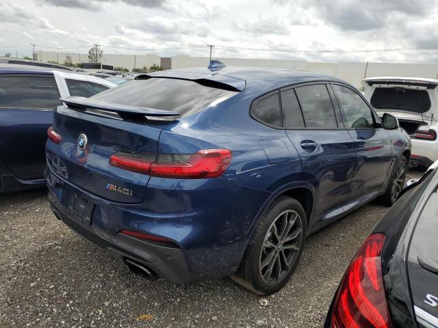 5UXUJ5C55KLA93300 - 2019 BMW X4 M40I BLUE photo 3