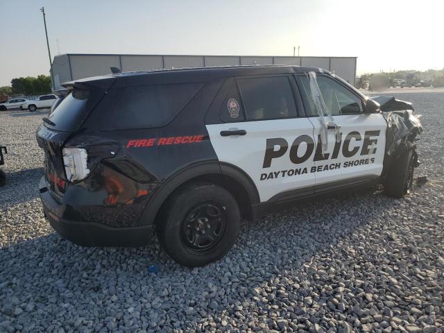 1FM5K8AW3NNA02297 - 2022 FORD EXPLORER POLICE INTERCEPTOR 白色 照片 3