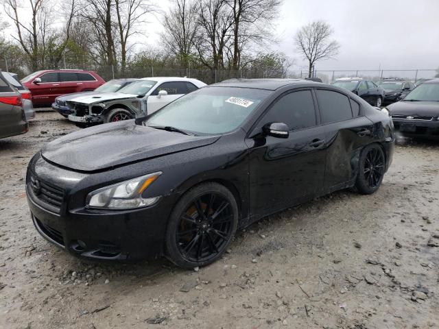 1N4AA5AP2CC848979 - 2012 NISSAN MAXIMA S BLACK photo 1