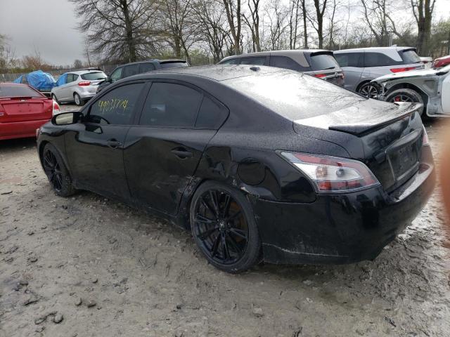 1N4AA5AP2CC848979 - 2012 NISSAN MAXIMA S BLACK photo 2