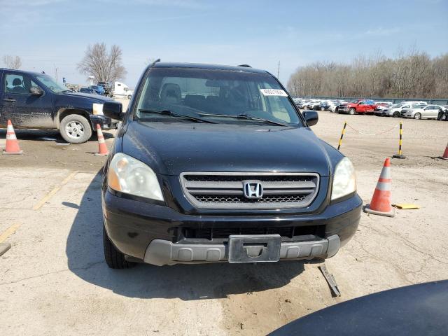 5FNYF18515B040958 - 2005 HONDA PILOT EXL BLACK photo 5