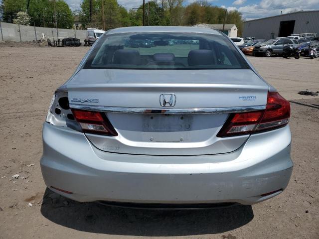 2HGFB2F86DH540520 - 2013 HONDA CIVIC EX SILVER photo 6