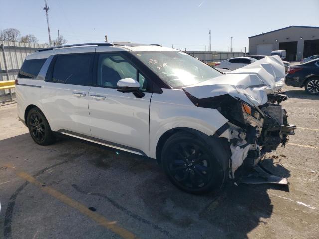 KNDNE5H31P6214683 - 2023 KIA CARNIVAL SX WHITE photo 4