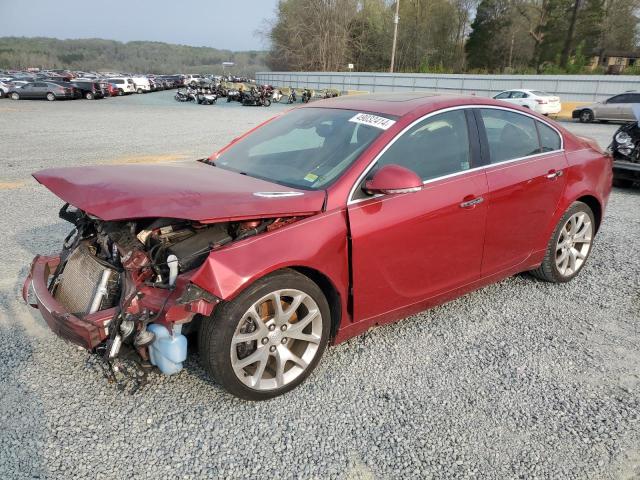 2G4GT5GX9E9195580 - 2014 BUICK REGAL GS Қызыл фото 1