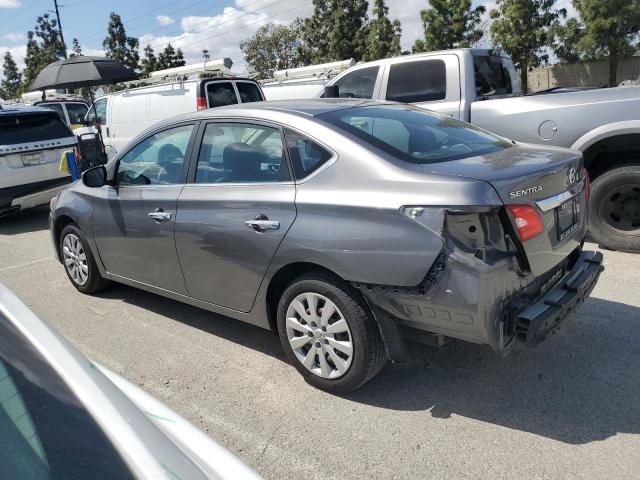 3N1AB7AP3GY239600 - 2016 NISSAN SENTRA S GRAY photo 2