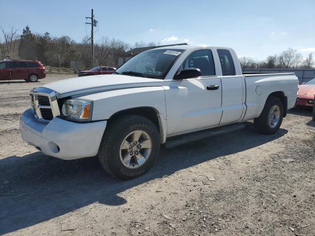 1D7HE42K86S532271 - 2006 DODGE DAKOTA SLT WHITE photo 1