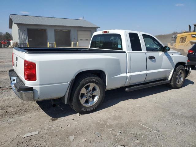 1D7HE42K86S532271 - 2006 DODGE DAKOTA SLT WHITE photo 3