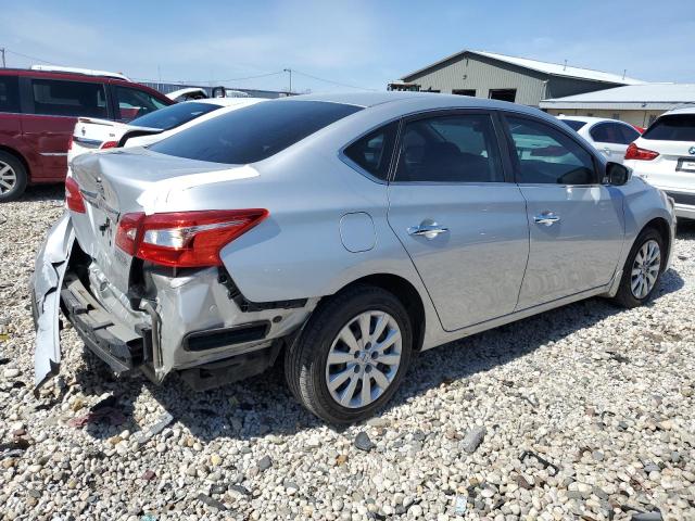 3N1AB7AP8GY295659 - 2016 NISSAN SENTRA S SILVER photo 3