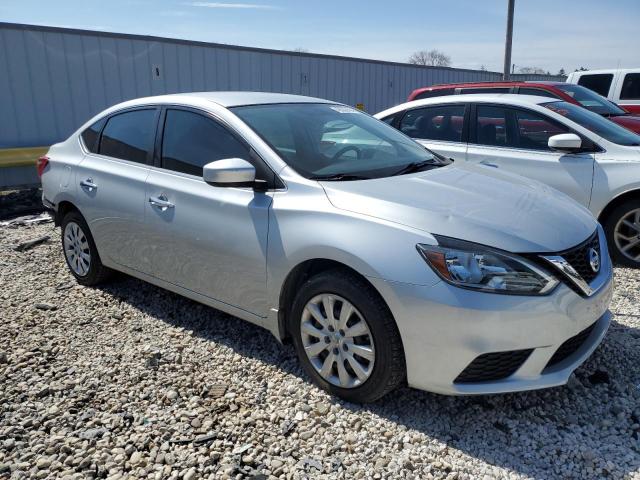 3N1AB7AP8GY295659 - 2016 NISSAN SENTRA S SILVER photo 4