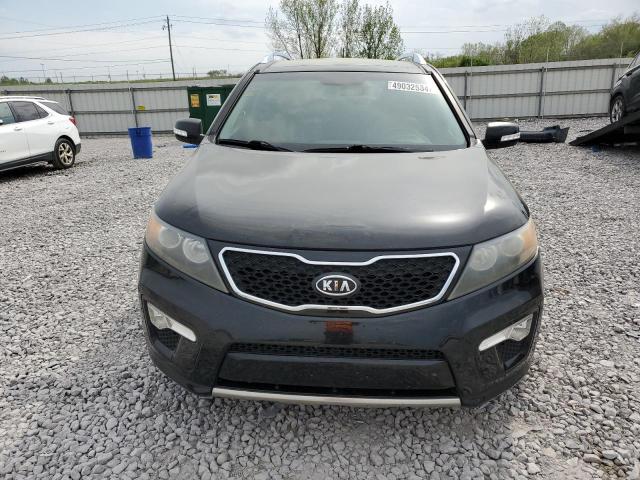 5XYKW4A27DG391372 - 2013 KIA SORENTO SX BLACK photo 5