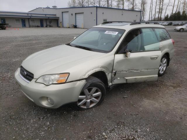 4S4BP62C067344339 - 2006 SUBARU LEGACY OUTBACK 2.5I LIMITED GOLD photo 1