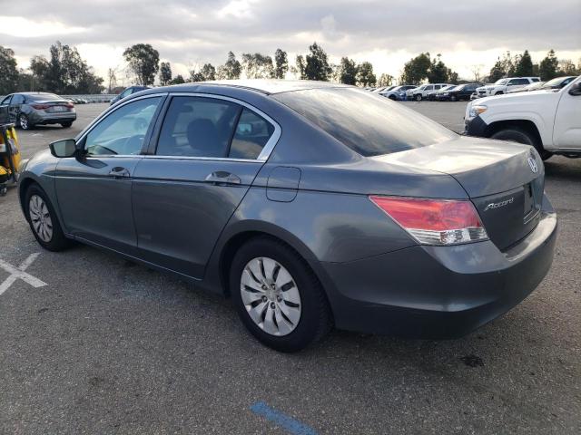 1HGCP2F31AA188823 - 2010 HONDA ACCORD LX GRAY photo 2