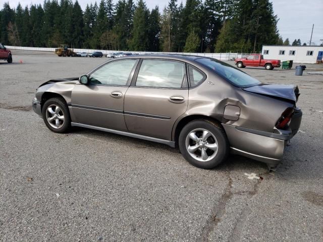 2G1WF52E239201044 - 2003 CHEVROLET IMPALA BROWN photo 2