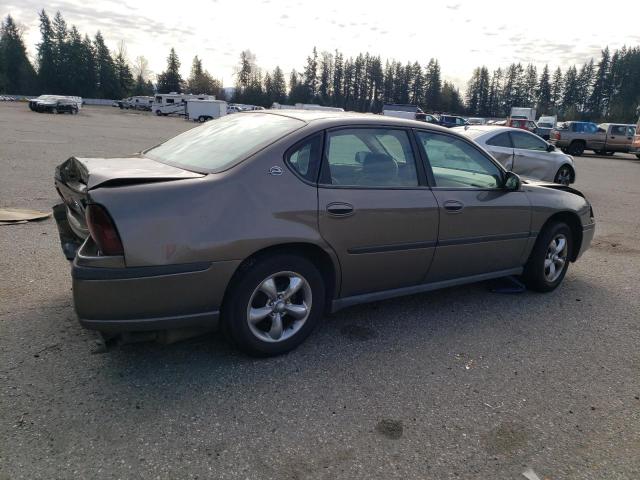 2G1WF52E239201044 - 2003 CHEVROLET IMPALA BROWN photo 3