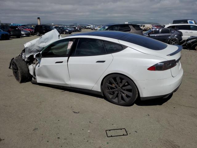 5YJSA1E44FF111118 - 2015 TESLA MODEL S WHITE photo 2