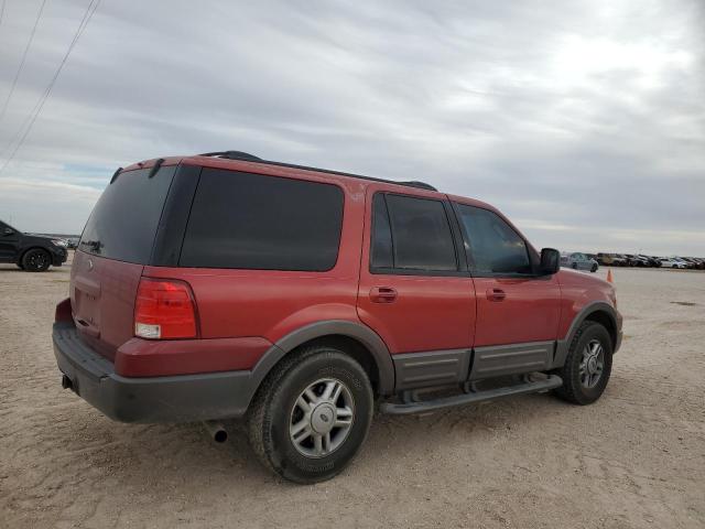 1FMRU15W14LA04900 - 2004 FORD EXPEDITION XLT RED photo 3