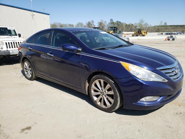 5NPEC4AB5CH436905 - 2012 HYUNDAI SONATA SE BLUE photo 4