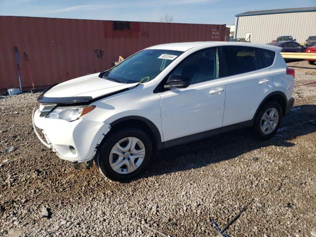 2T3BFREV8FW315522 - 2015 TOYOTA RAV4 LE WHITE photo 1