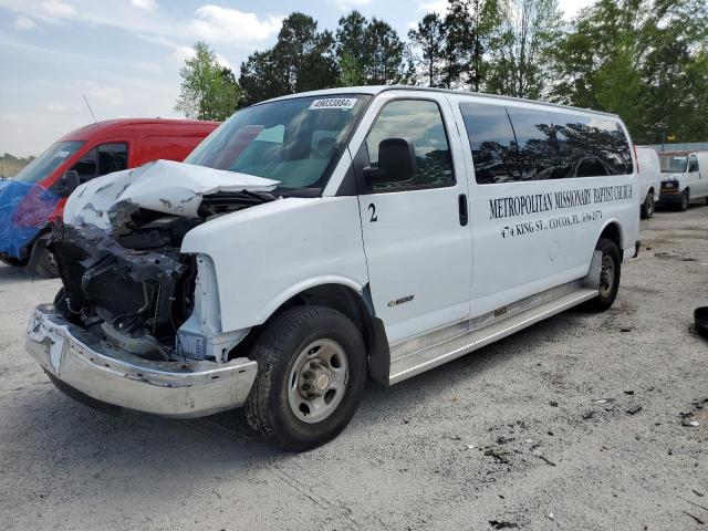 1GAHG39U361208732 - 2006 CHEVROLET EXPRESS G3 WHITE photo 1