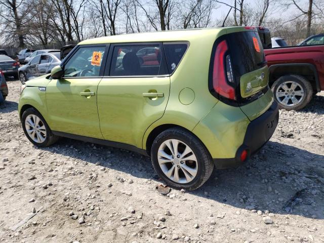 KNDJP3A55F7759013 - 2015 KIA SOUL + GREEN photo 2